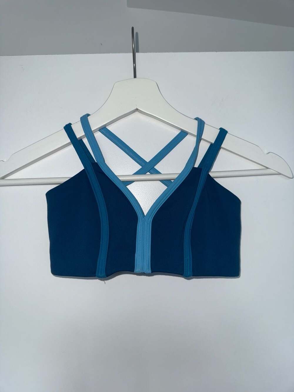 Five Activewear Strappy Sports Bra Blue